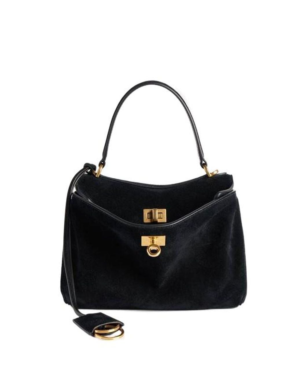 Balenciaga Black Rodeo Mini Handbag