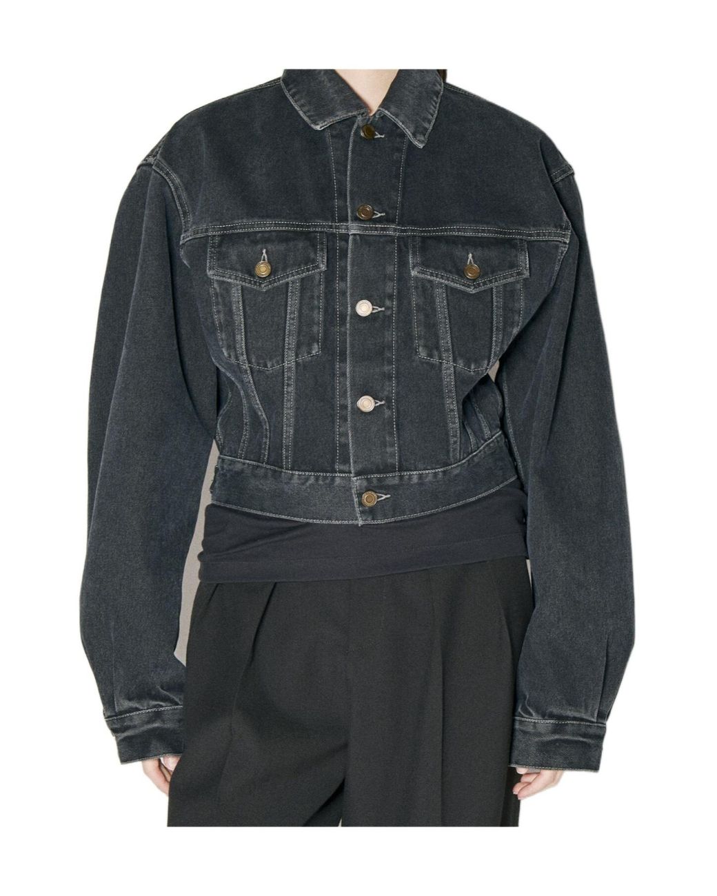 Saint Laurent Blue 80's Denim Jacket