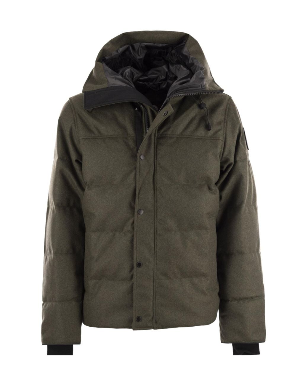 Canada Goose Black Macmillan Hooded Parka for men