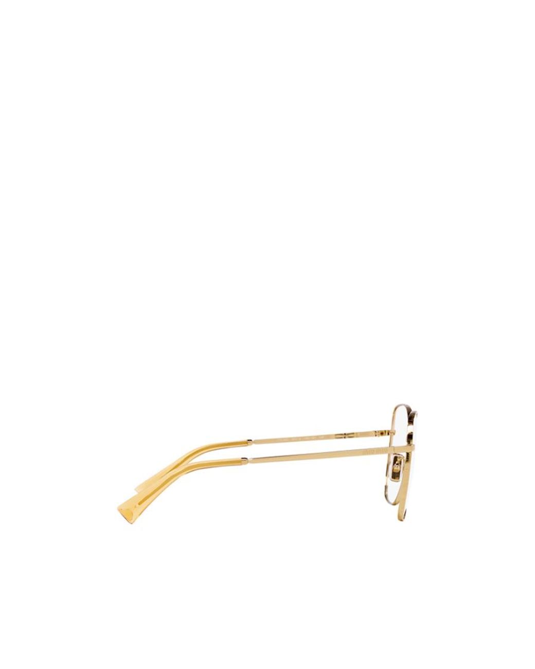 Miu Miu White Eyewear Wayfarer Frame Glasses