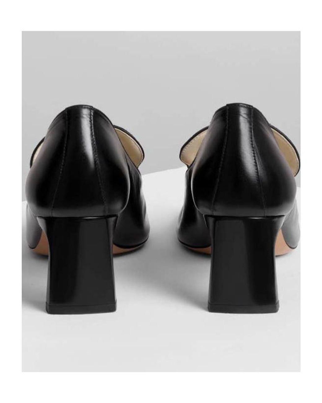 Phoebe Philo Black Club Loafer