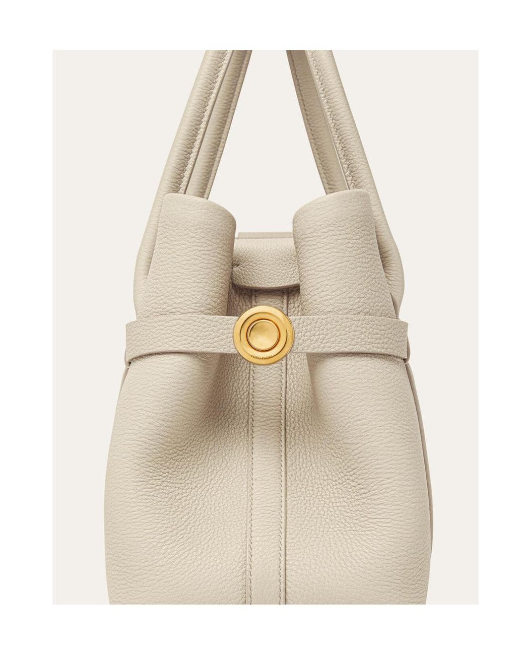 Loro Piana Natural Ghiera Small Shopper Bag