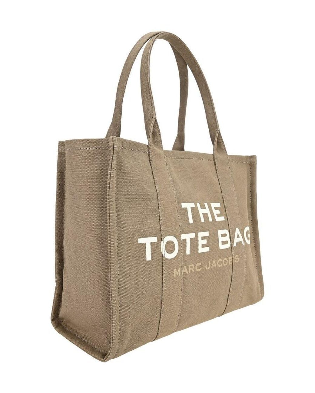 Marc Jacobs Natural Logo Printed Handbag