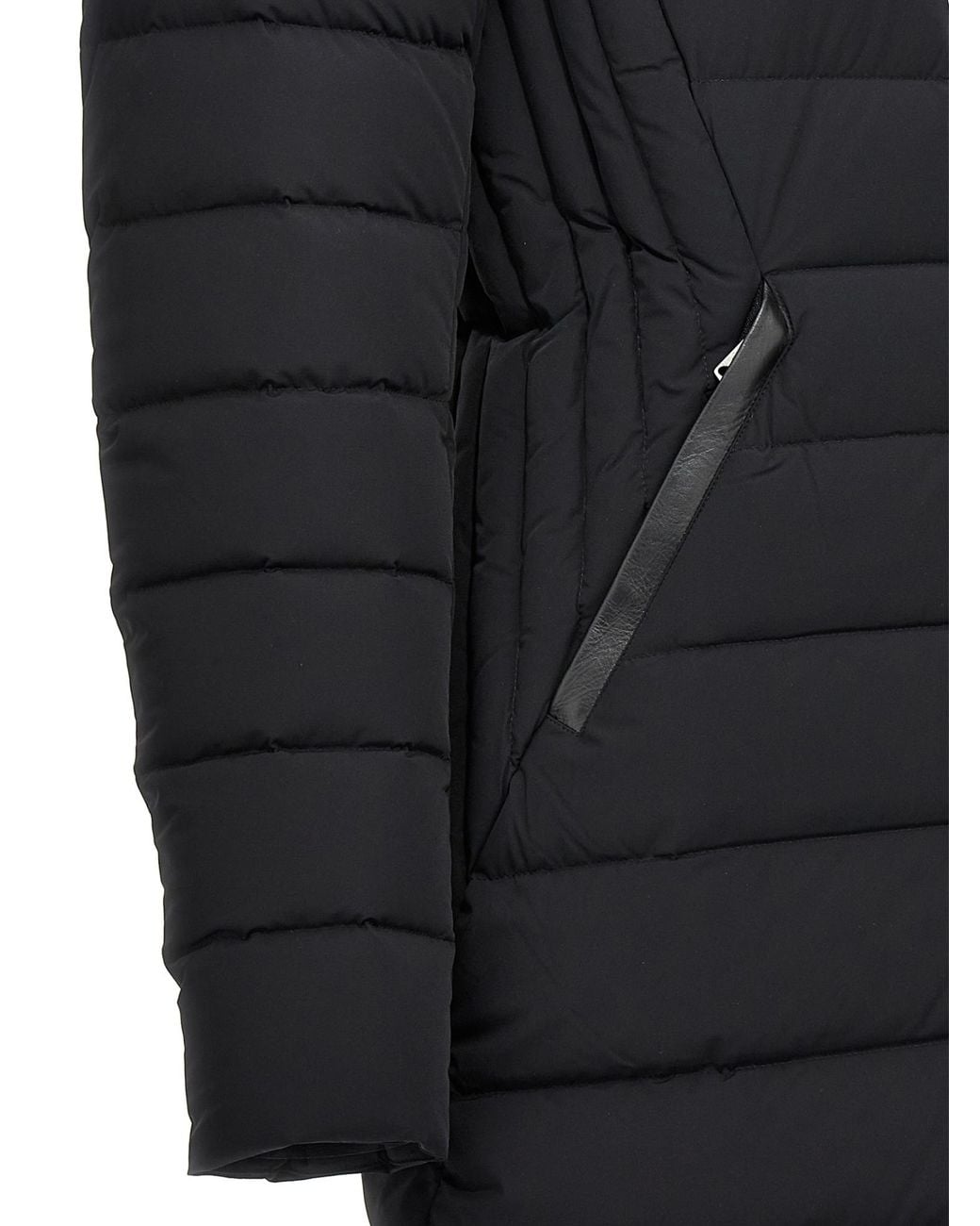 Mackage Black Farren Quilted Hooded Coat