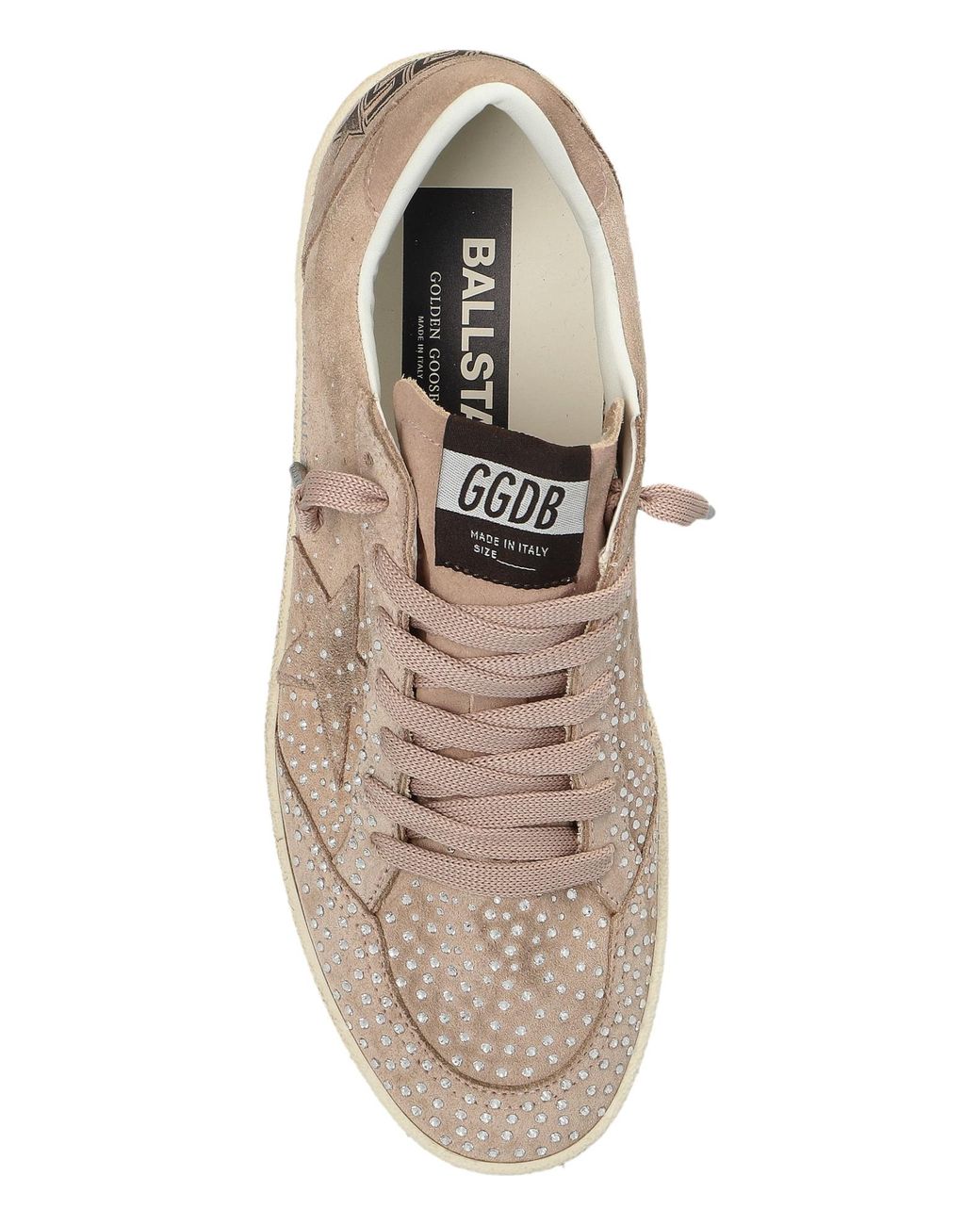 Golden Goose Deluxe Brand Brown 'Ball Star' Sports Shoes