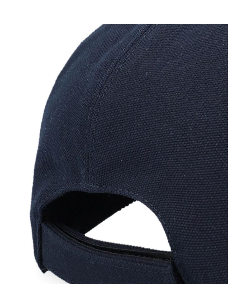 Fendi Blue Logo Patch Baseball Cap for men