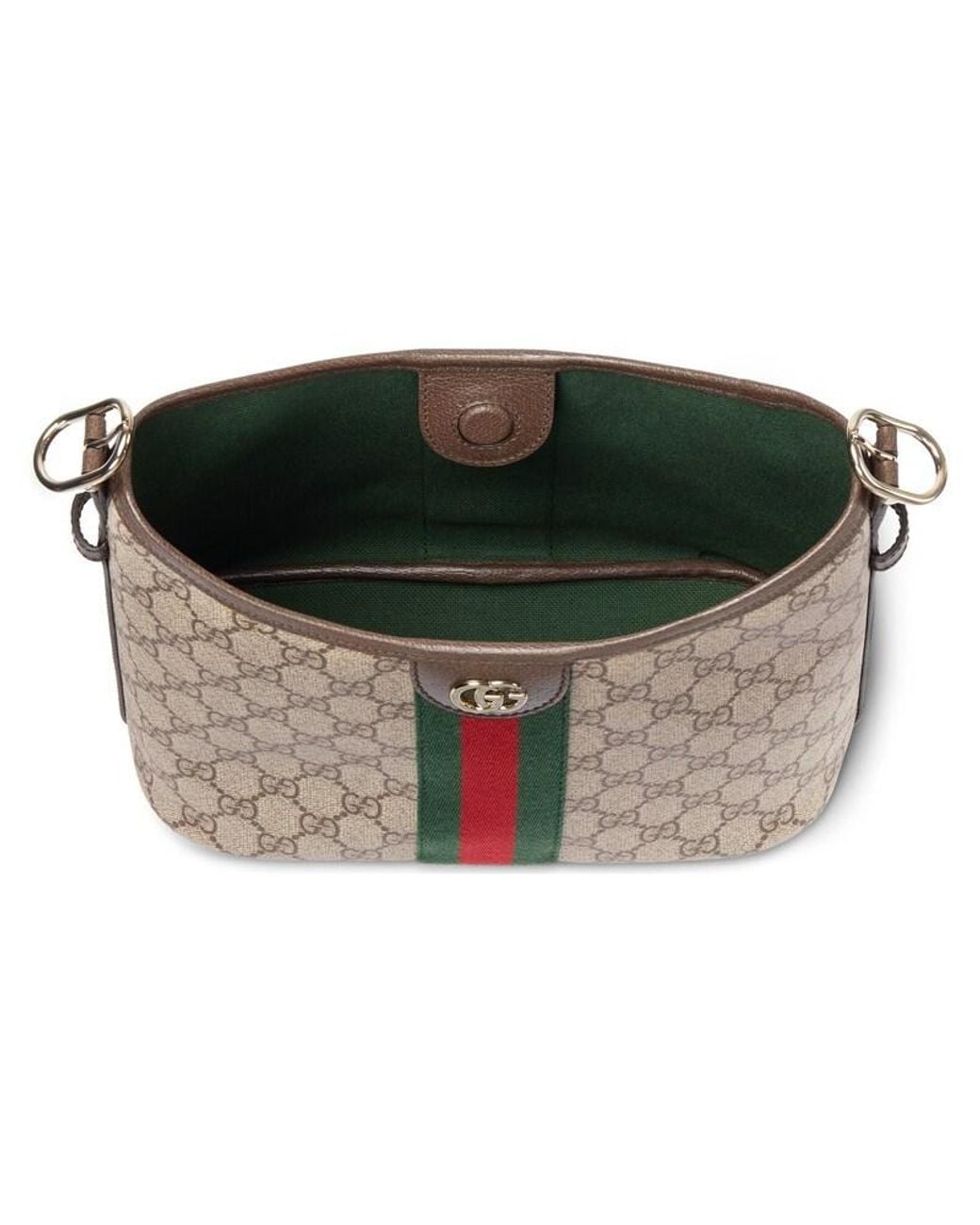 Gucci Gray Ophidia Small Shoulder Bag