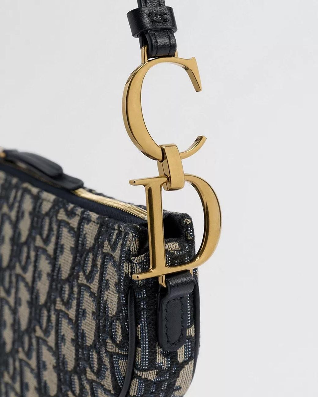 Dior Black Saddle Rodeo Mini Bag