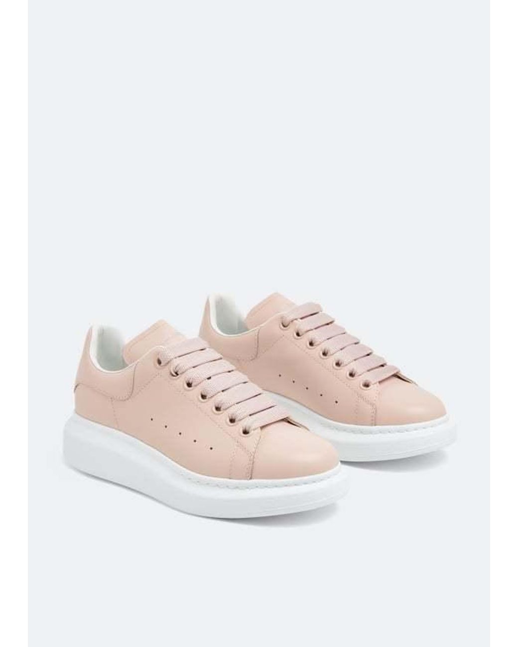 McQueen Pink Oversized Low-Top Sneakers