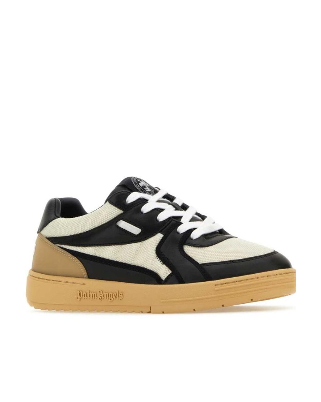 Palm Angels Black University Sneakers for men