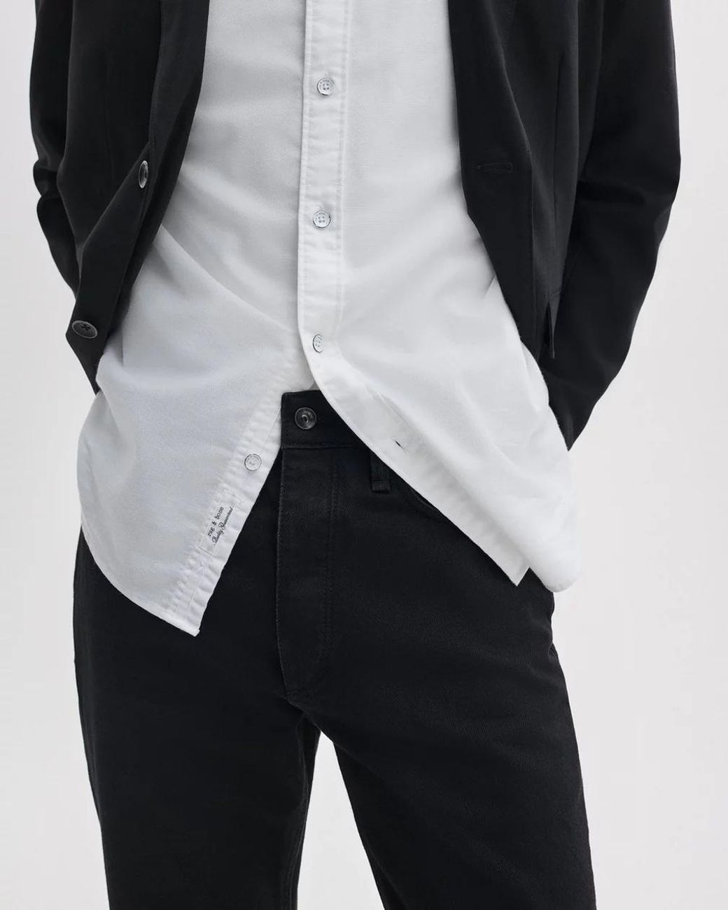 Rag & Bone Blue Straight-Leg Jeans for men