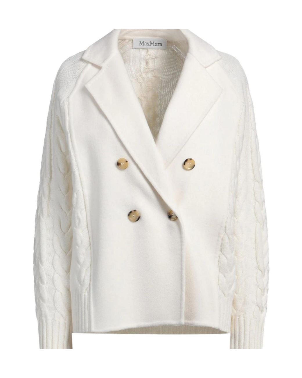 Max Mara White Double- Blazer