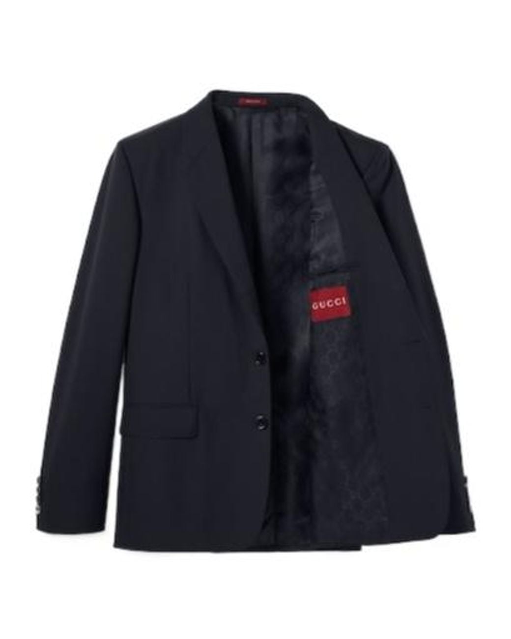 Gucci Blue Wool Suit for men