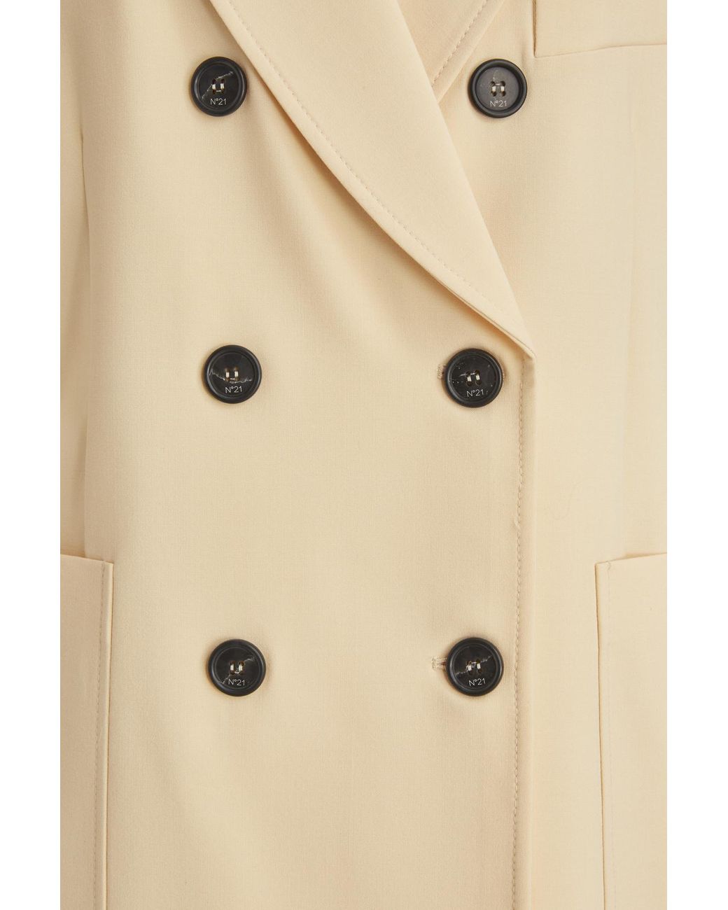 N°21 Natural Double-Breasted Blazer