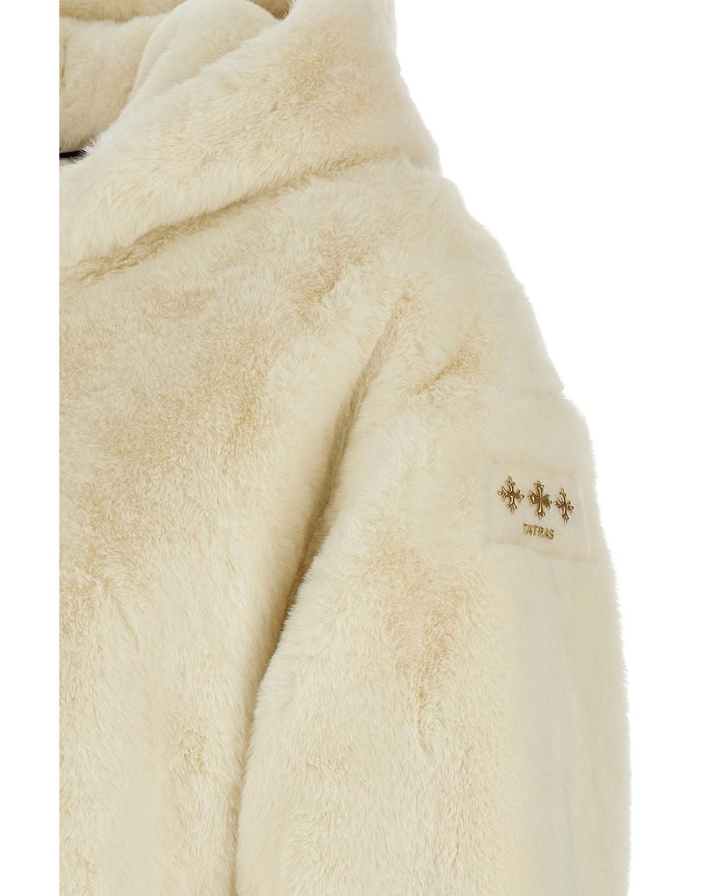 Tatras Natural Yumola Plush Hooded Jacket