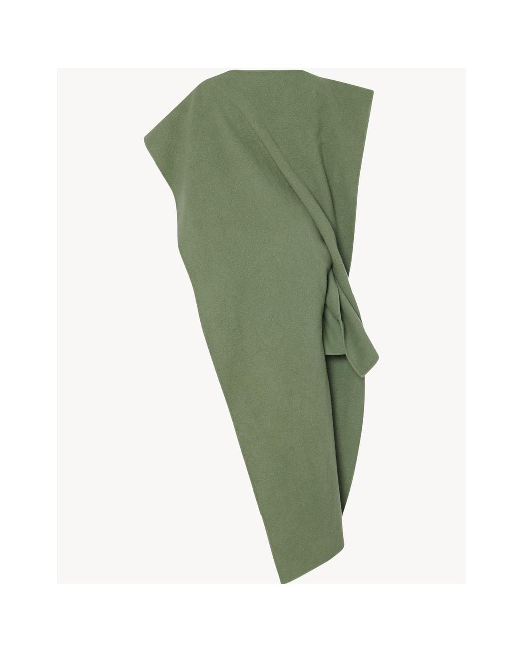 The Row Green Geometric Top