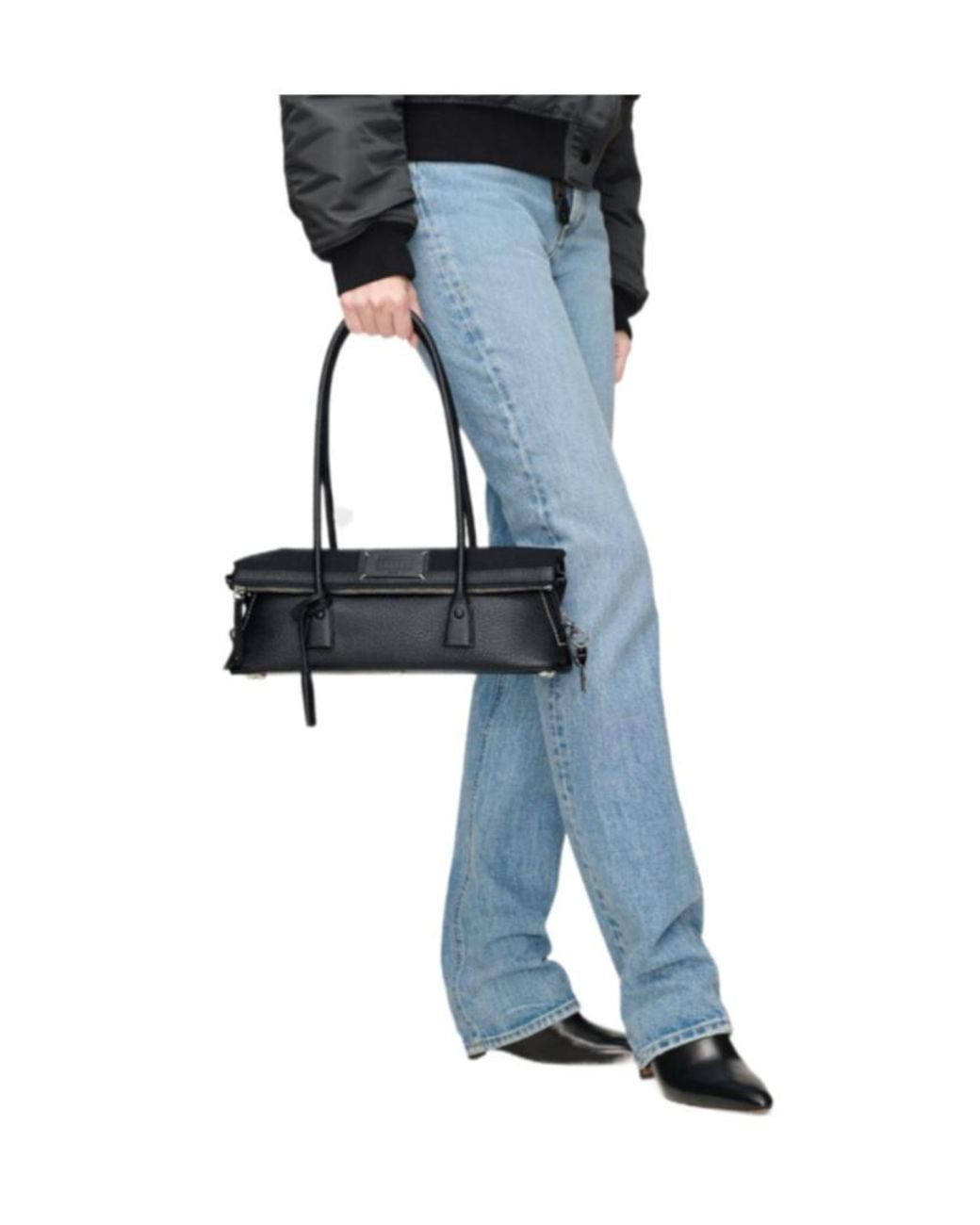 Maison Margiela Black East West 5Ac Shoulder Bag