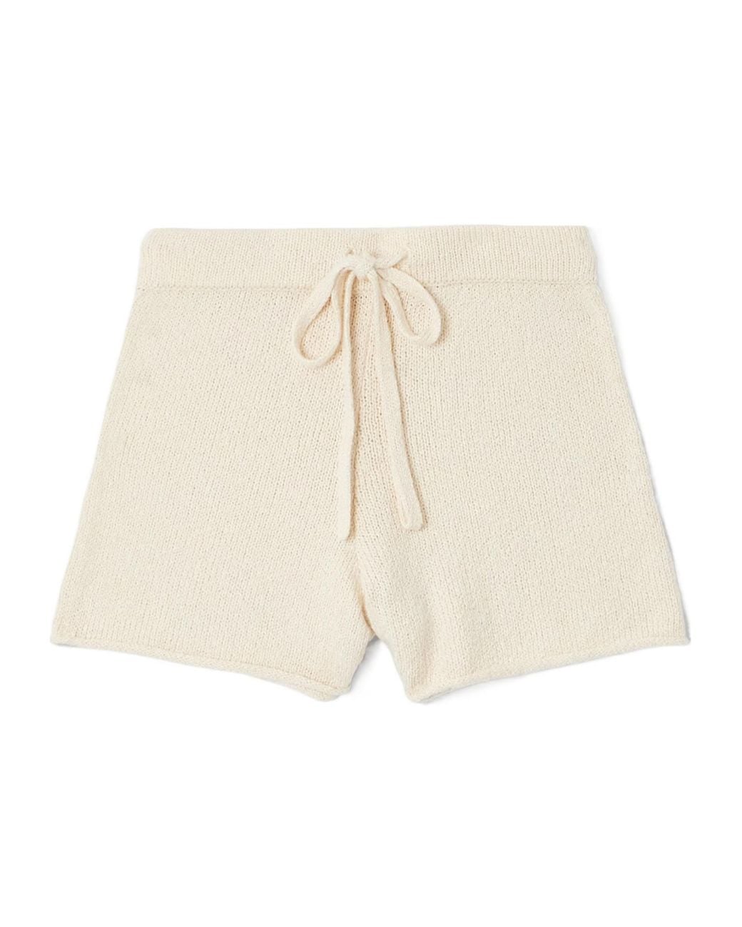 The Elder Statesman Natural Solid Color Casual Shorts