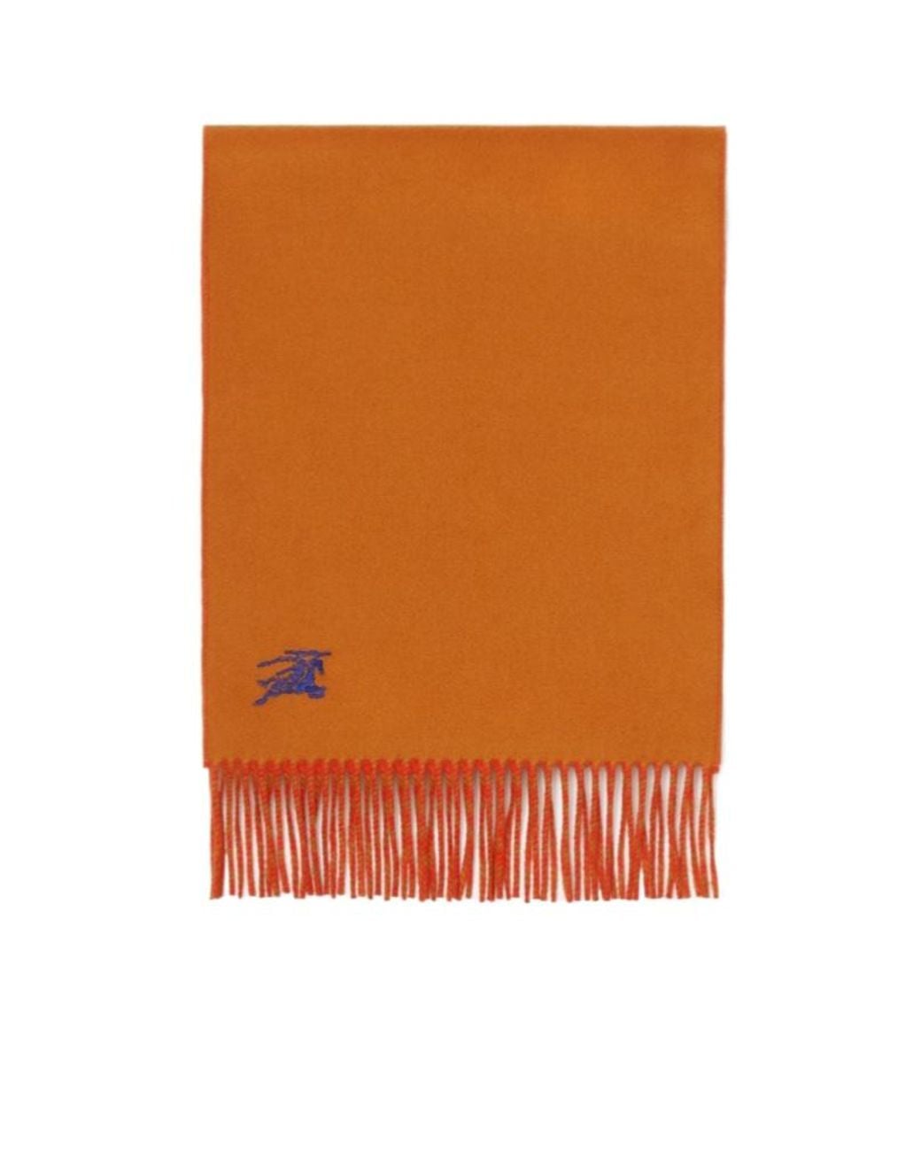 Burberry Red Reversible Cashmere Scarf for men