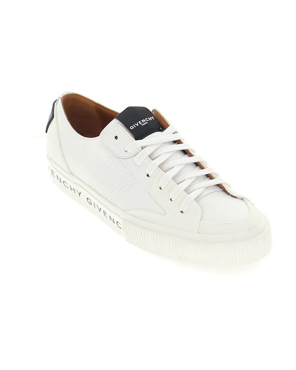 Givenchy White Patch Logo Sneakers