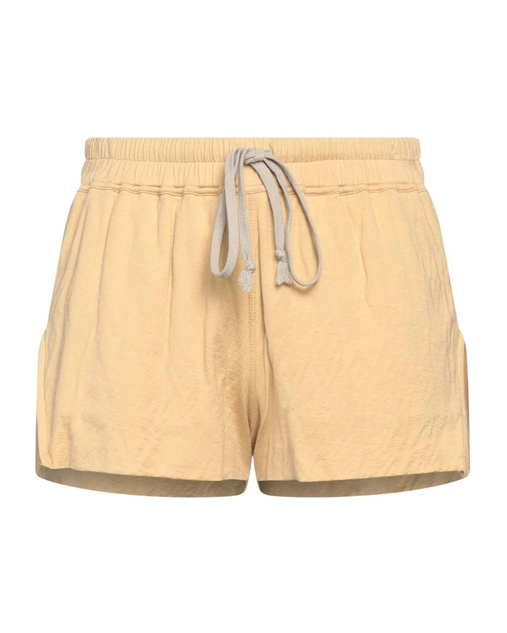 Rick Owens Natural Solid-Color Shorts