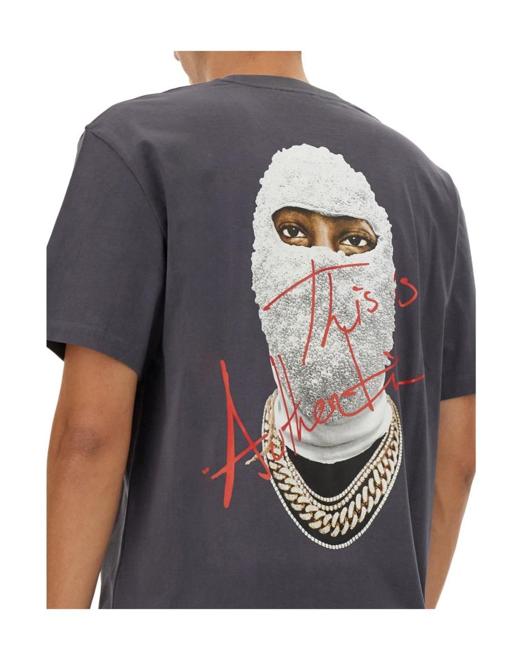 Ih Nom Uh Nit Gray This Is Authentic Crewneck T-Shirt for men