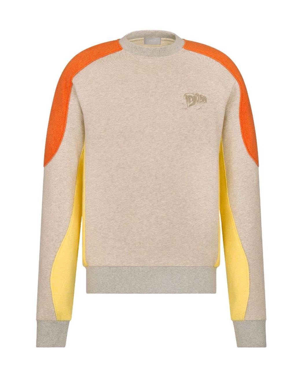 Dior Multicolor Homme Logo Printed Crewneck Sweatshirt for men