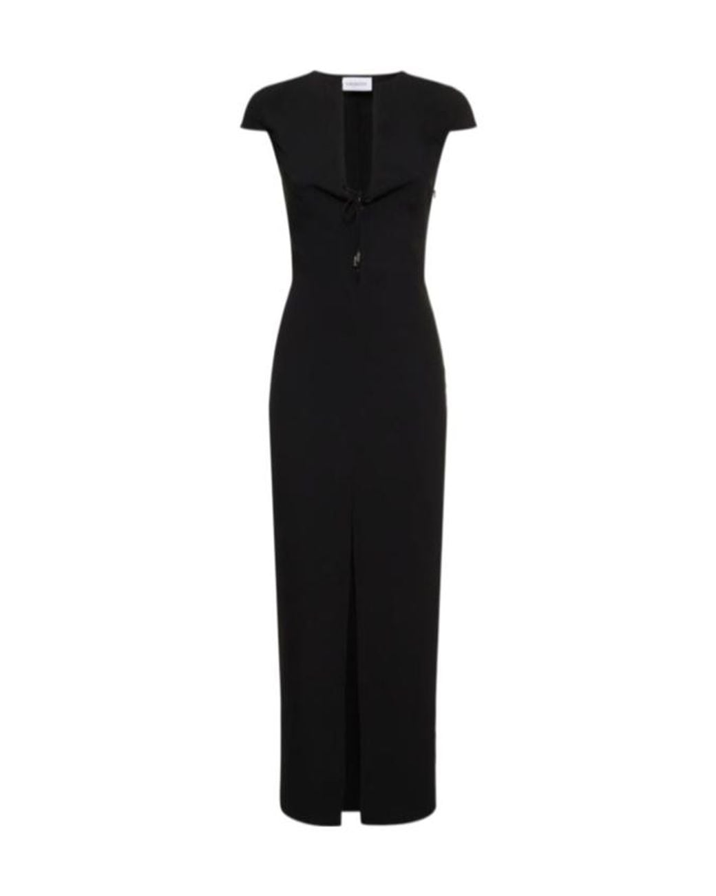 16Arlington Black Strapless Dress With Split Waistband