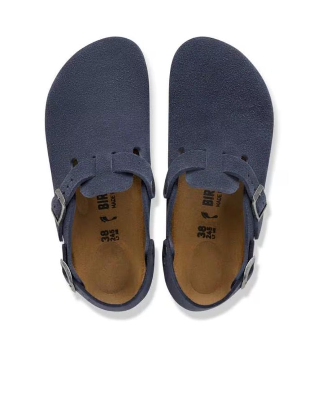 Birkenstock Blue Tokio Ii Buckled Slides for men