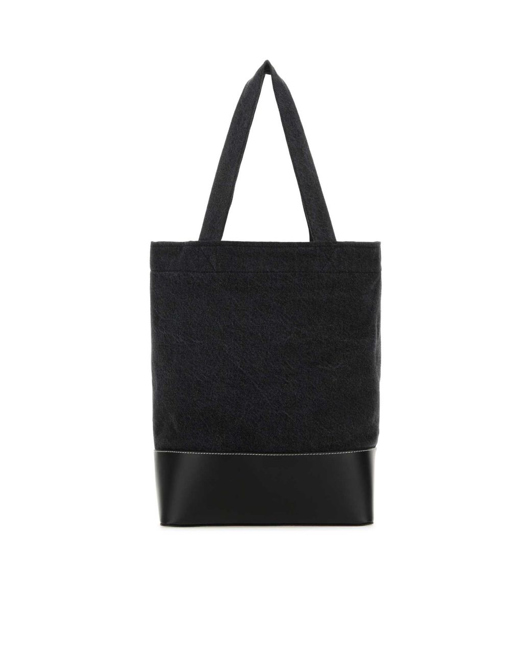 A.P.C. Black Axel Panelled Tote Bag for men