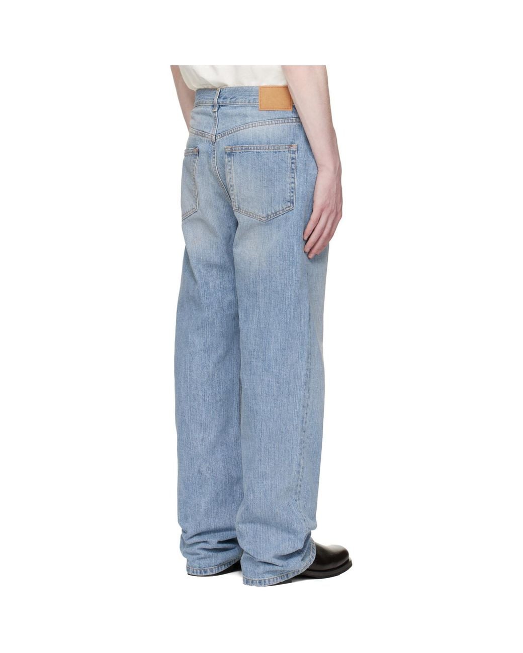 Jeanerica Blue Five-Pocket Jeans for men