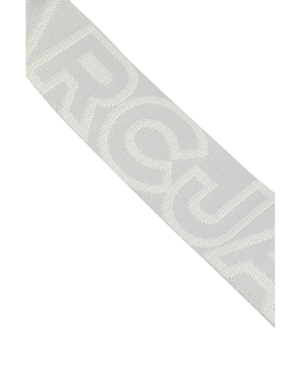Marc Jacobs White Logo Detailed Bag Strap