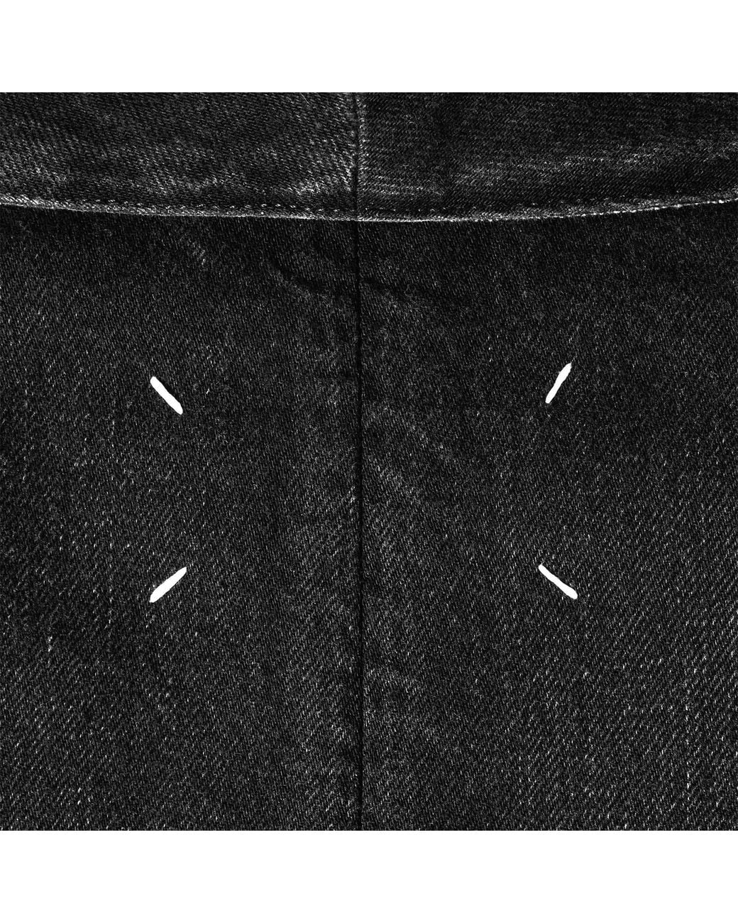 Maison Margiela Black Denim Blazer for men