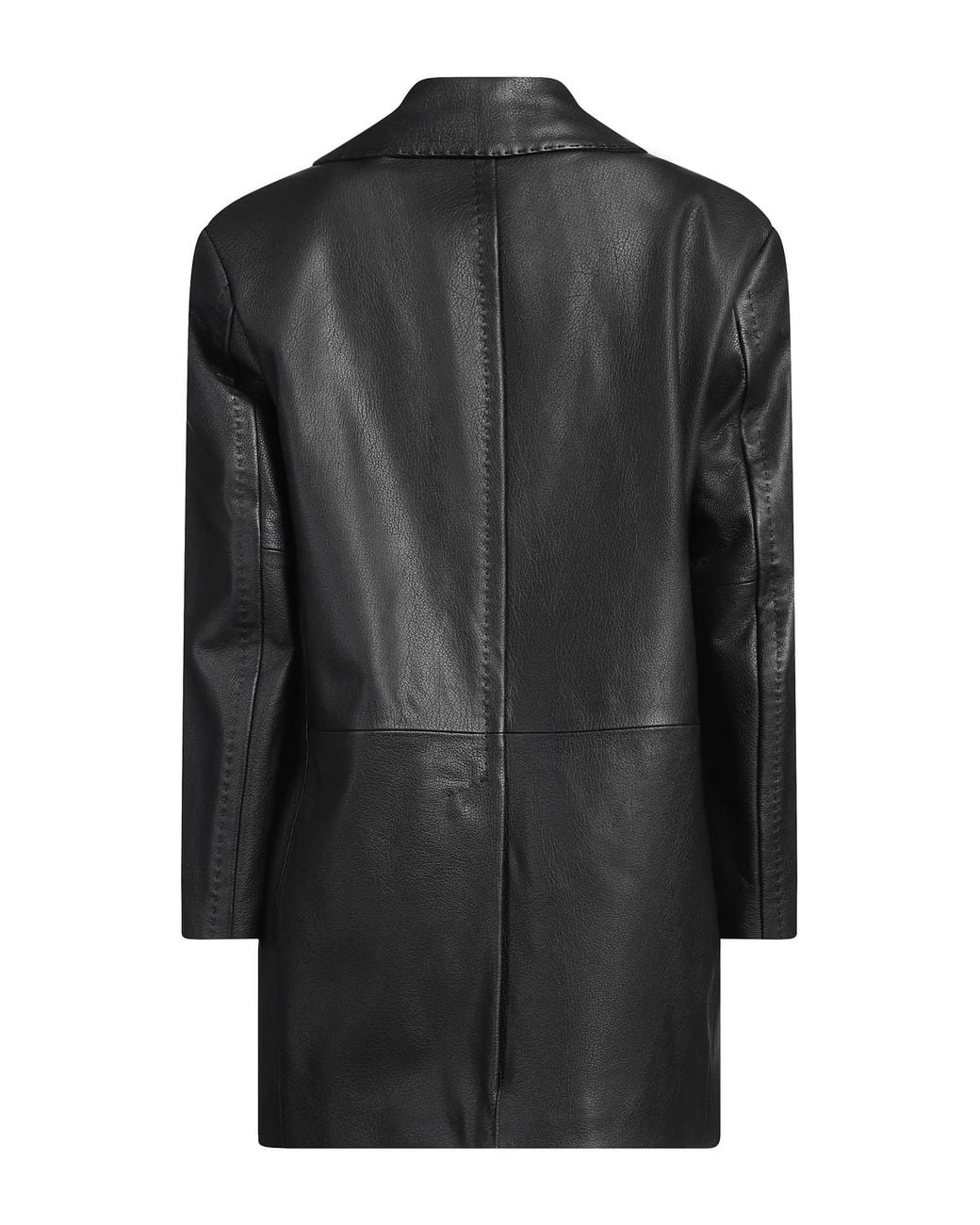 Max Mara Black Minimalist Single-Breasted Blazer