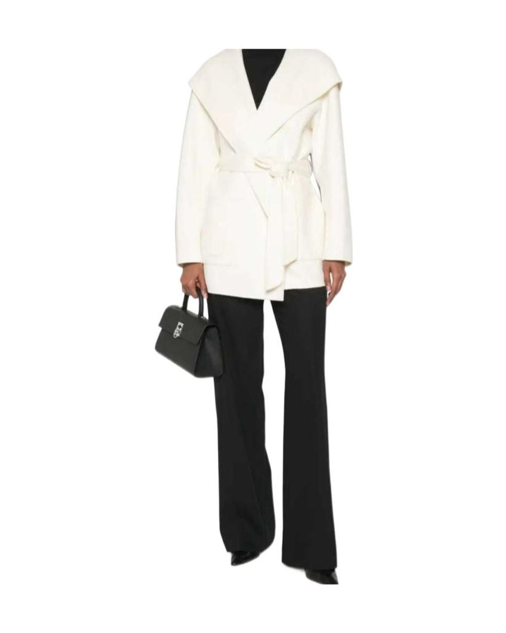 Mackage White Long-Sleeved Coat