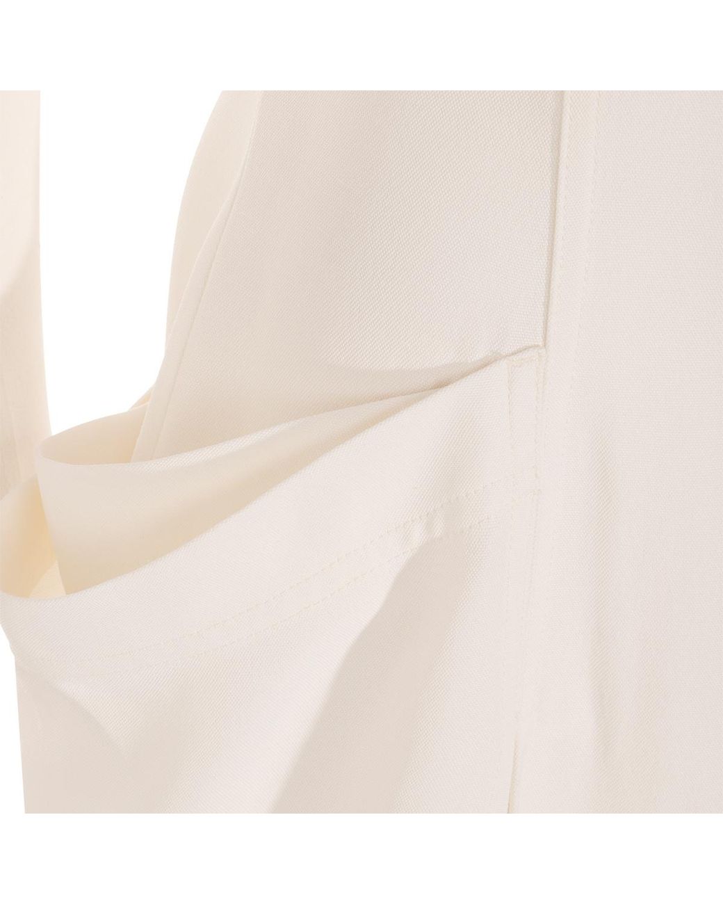 Bottega Veneta Natural Frog Embellished Midi Dress