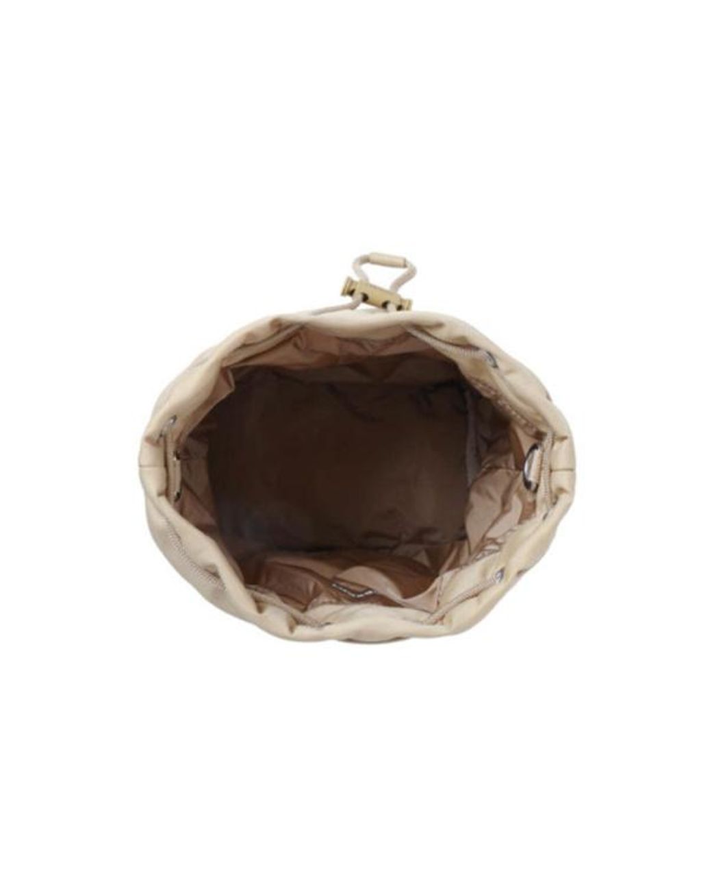 Burberry Natural Drawstring Bucket Bag