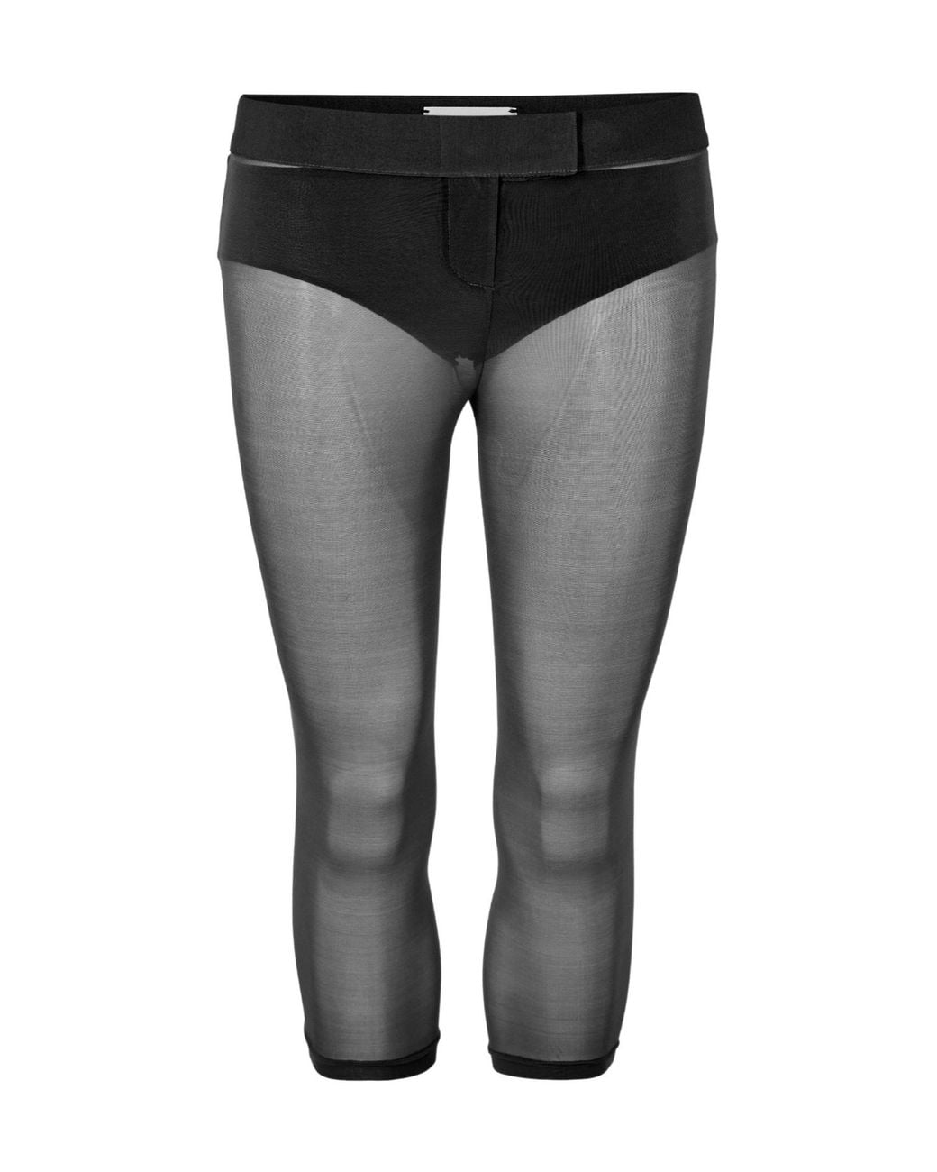Magda Butrym Gray Solid Color Leggings