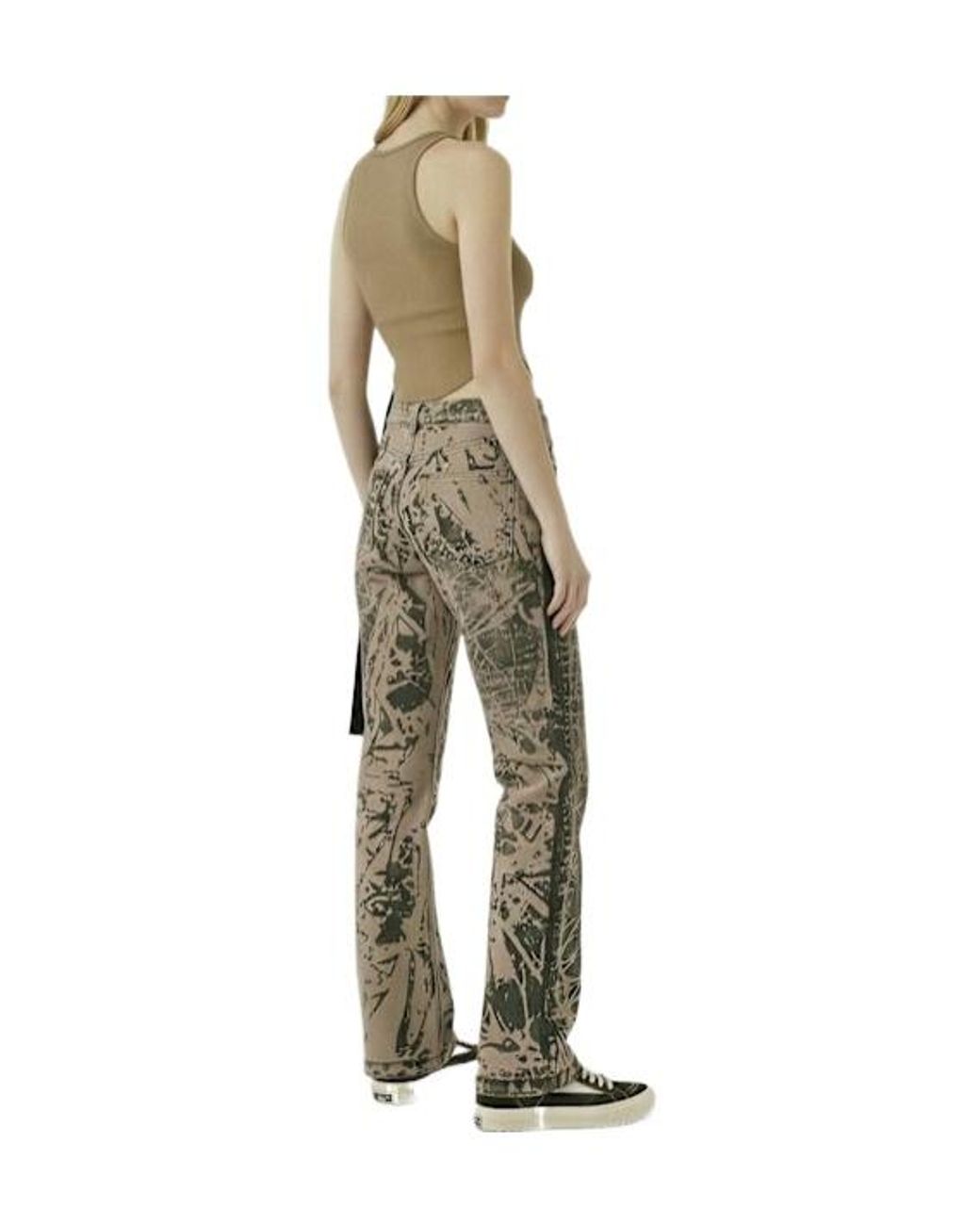 Rick Owens Gray Geth Denim Mid Rise Baggy Jeans