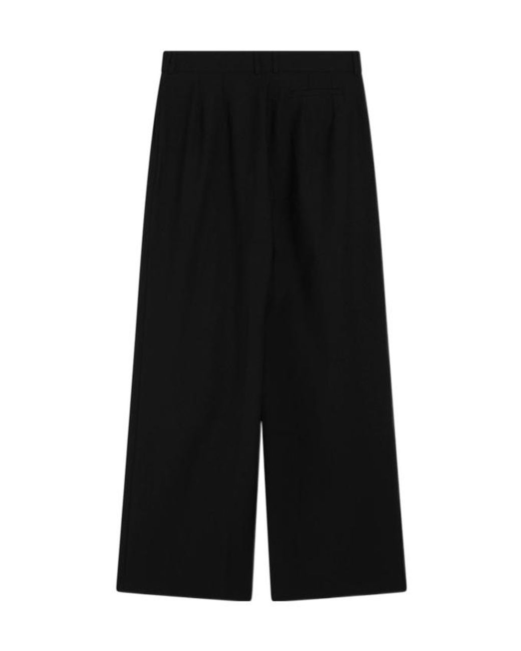 Frankie Shop Black Ripley Pleated Trousers