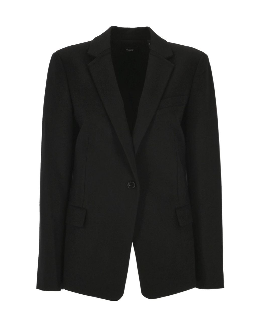 Theory Black Slim Fit Tailored Blazer