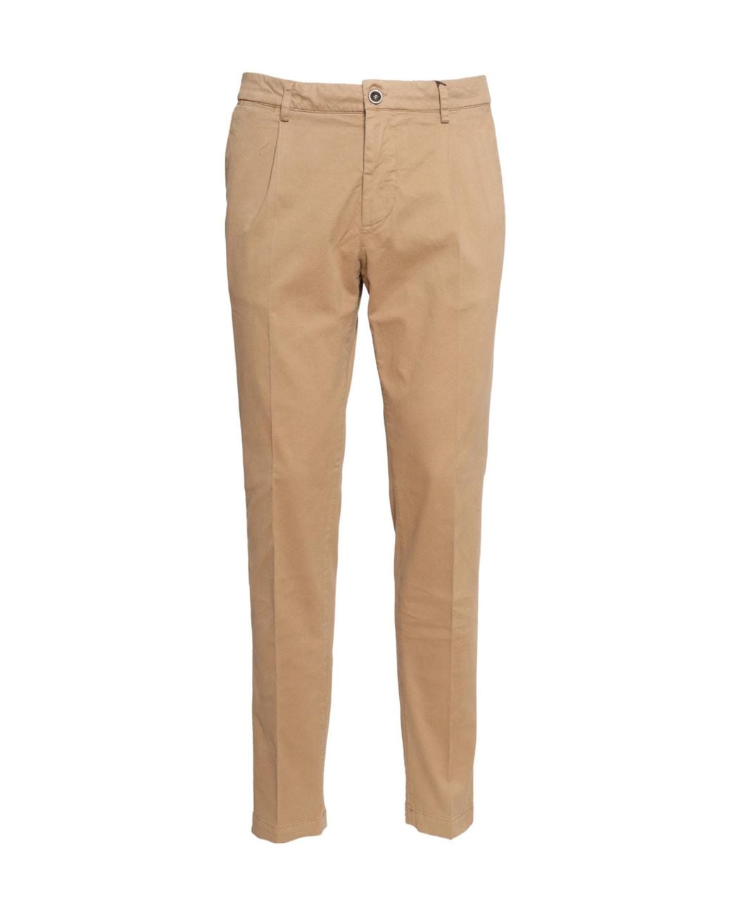 Peserico Natural Stretch Gabardine Pants for men