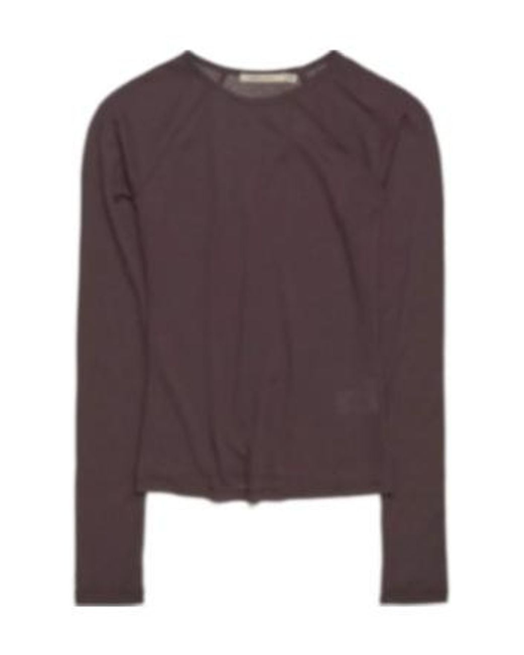 Paloma Wool Brown Hiro Sheer Top