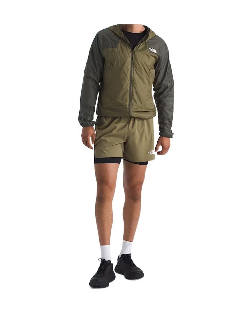 The North Face Green Ridgelite Panelled Jacket for men