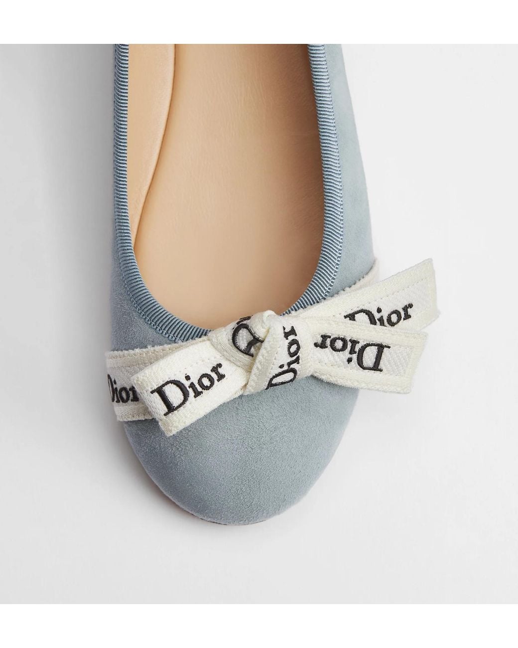 Dior Gray J'A Ballet Flat