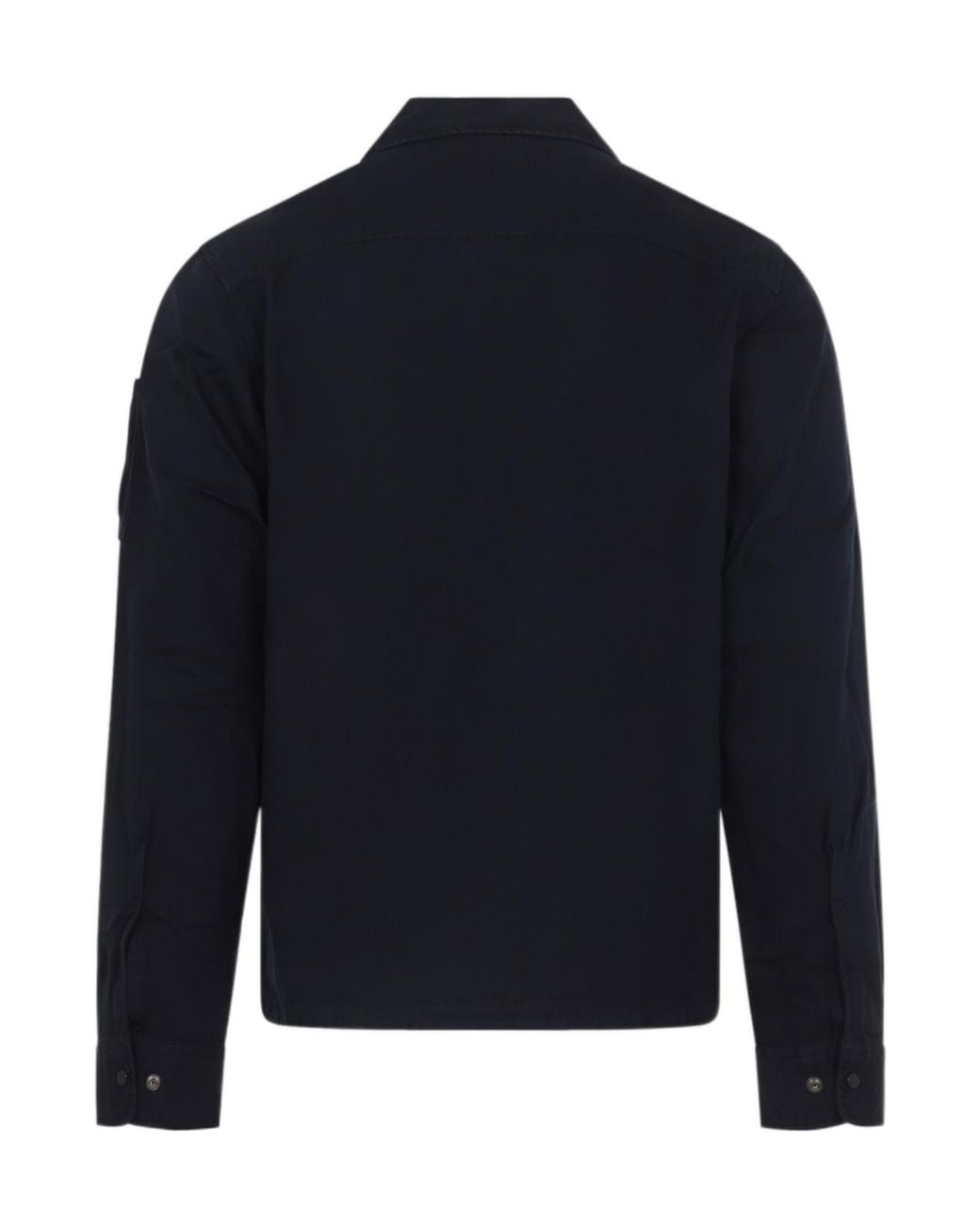 C P Company Blue Lens Zip-Through Jacket for men