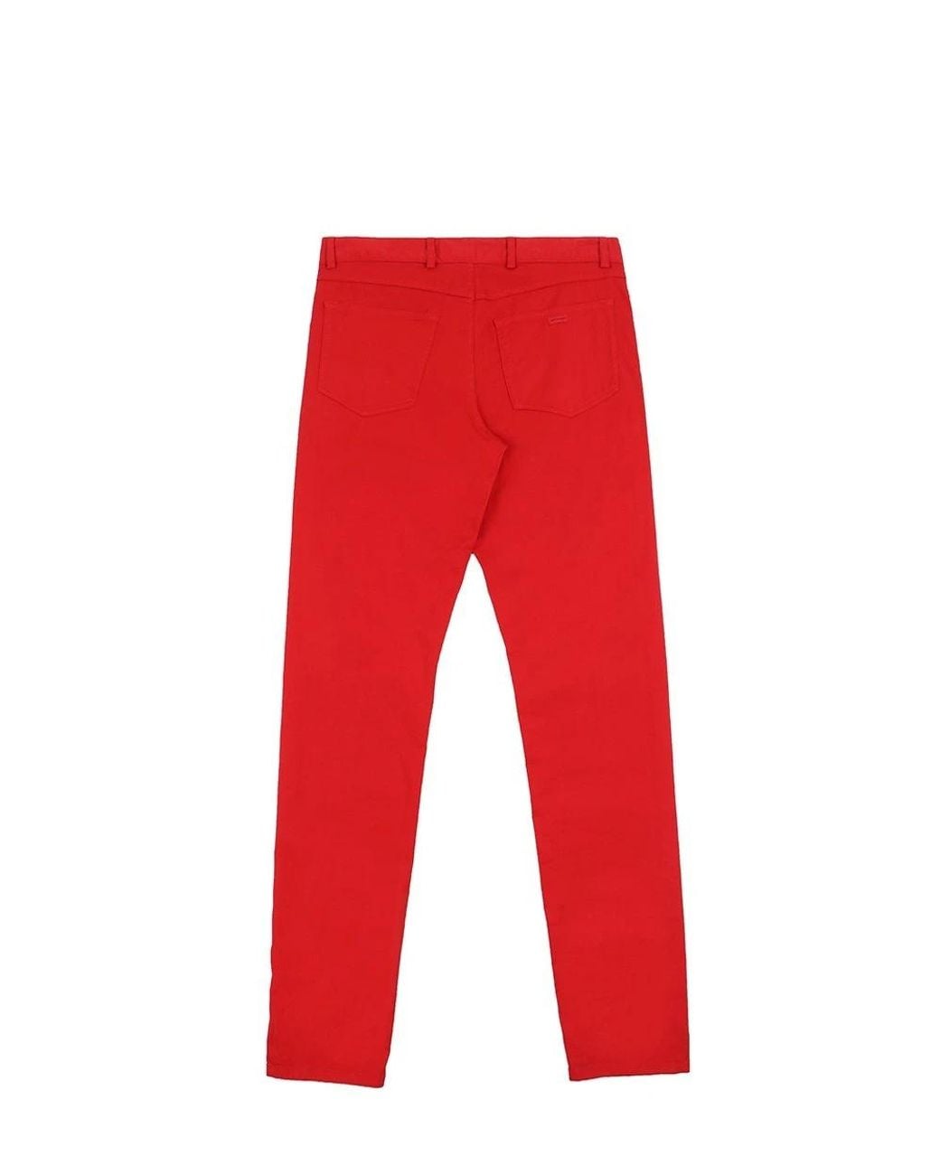 Paul & Shark Red Logo Denim Jeans for men