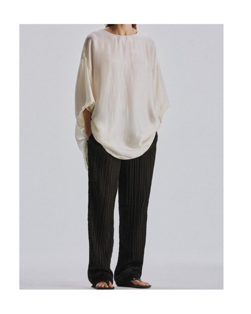 The Row Blue Kriza Trousers