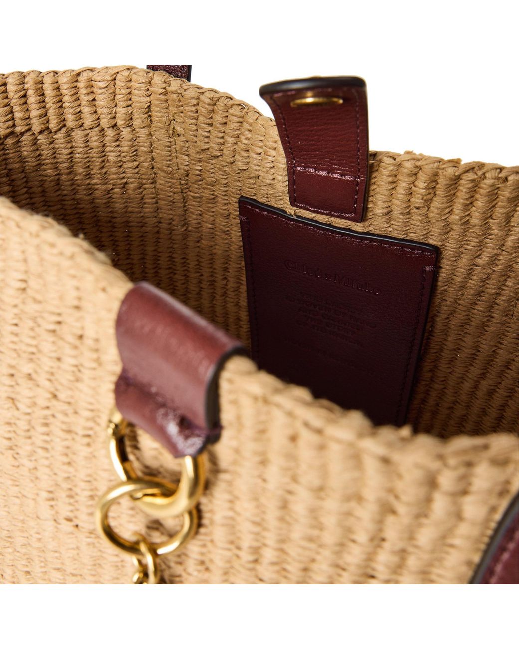 Chloé Metallic Largecapacity Handbag