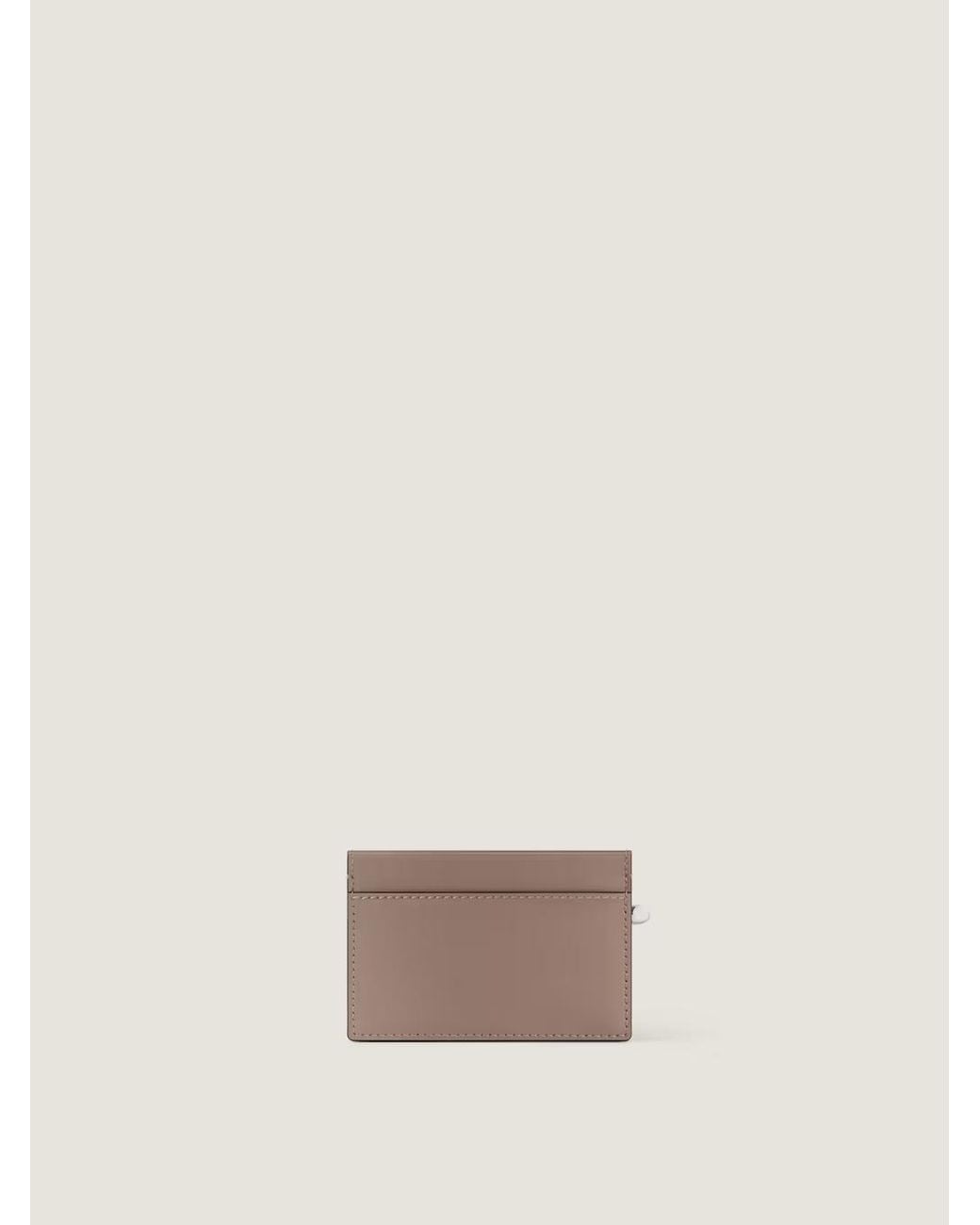 Givenchy Gray Pinch Card Holder